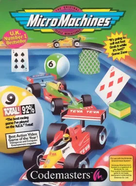 Micro Machines (Europe) (Unl) box cover front